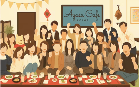 【飲み放題あり！】少人数はもちろん、大人数の貸切OK！スマホ画像をモニターにミラーリングで思い出のシーンをみんなで視聴できます。モニター・WI-FI・電源コンセント無料。プロジェクター・スクリーン（有料） ※おとな２５名様位まで。（赤ちゃん・お子さまが参加の時はおとな２０名＋お子さま１０名位が目安）