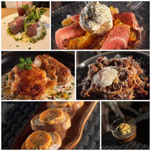 おすすめパスタ含む全6品◆レディースコース税込3100円