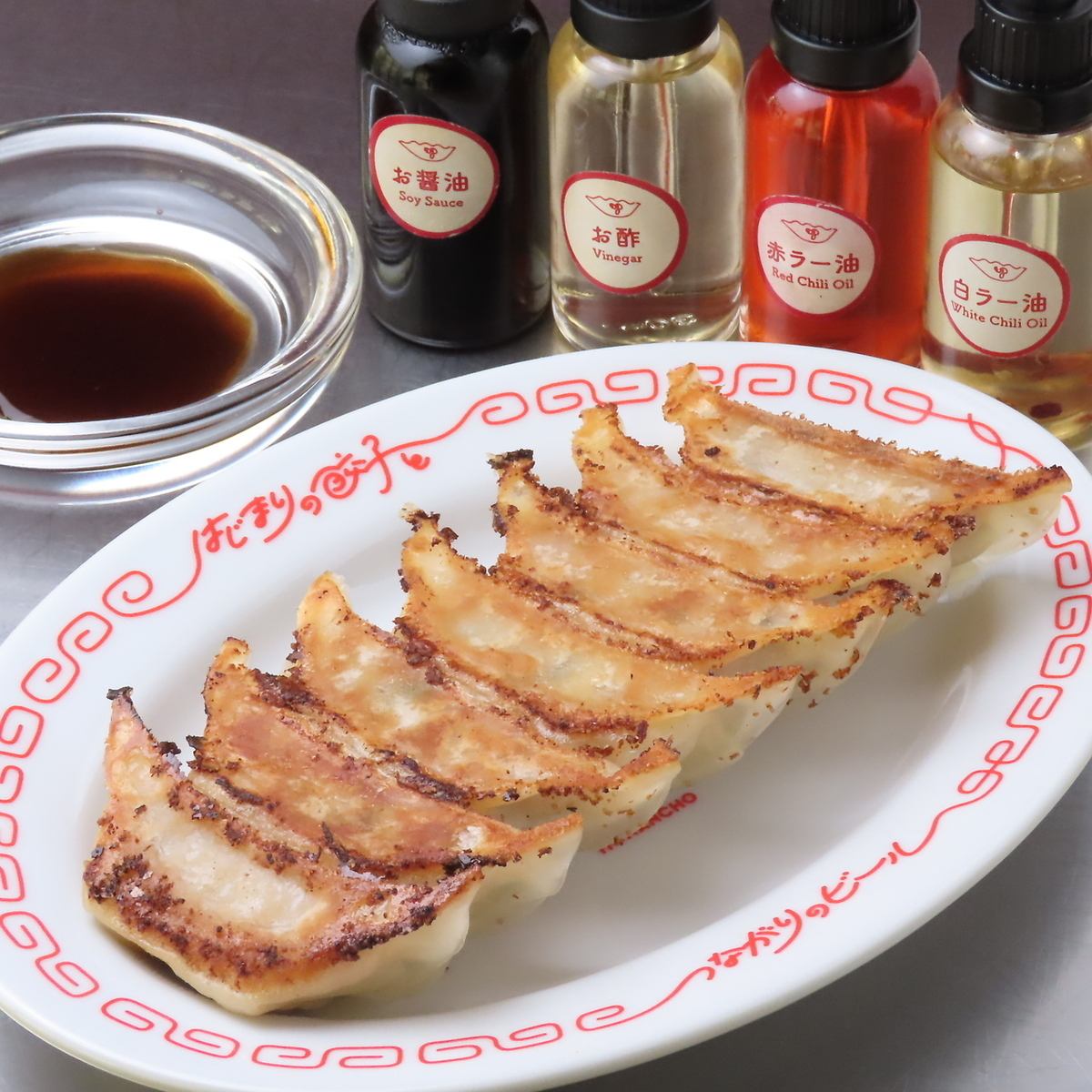高級豚を使用した餃子・角煮・麻婆豆腐とクラフトビールを！