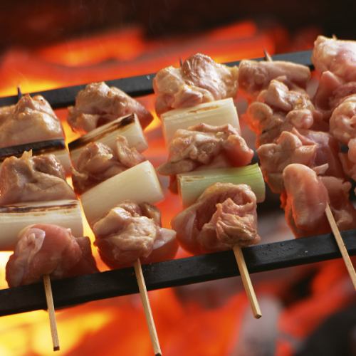 豊富な串焼き40種類以上！