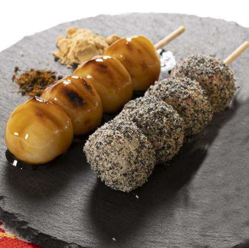 炭焼き串団子　みたらし・黒ごま　各