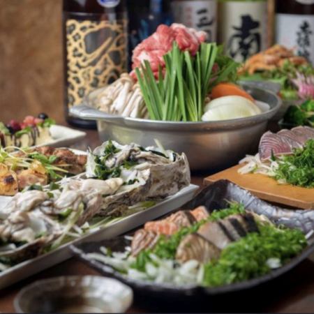 【120分】【豪華料理とSPECIAL飲み放題】酔翁コース★豪華藁焼き料理と拘り日本酒,サワー ¥6,500