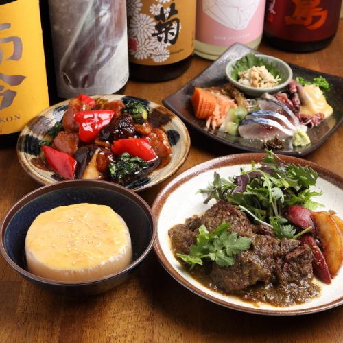 旬食材を味うこだわり料理