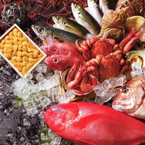 "Setouchi / Sanriku direct delivery" Market wholesaler Fresh seafood with endorsement