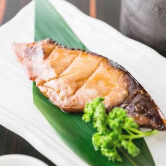 Teriyaki yellowtail from Sanriku, Iwate, and Hokkaido