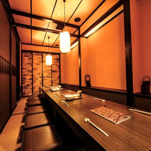 安心・安全の全席完全個室