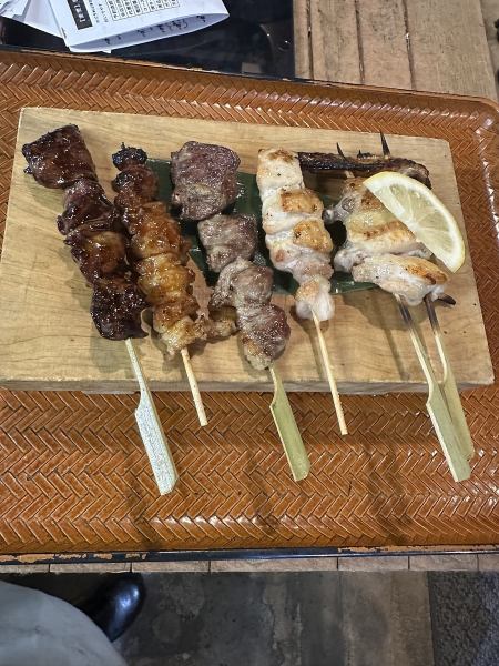 Today's Assortment of 5 Skewers