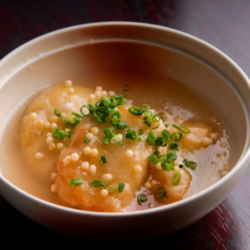 自家製手作り豆富の揚出し