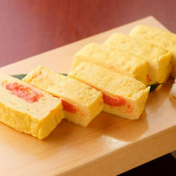 埼玉県産彩たまごの明太チーズ出汁巻き