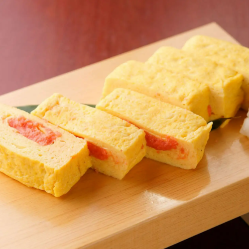 埼玉県産彩たまごの明太チーズ出汁巻き