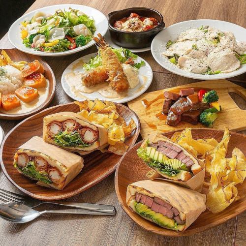 地元川越産の食材を使用