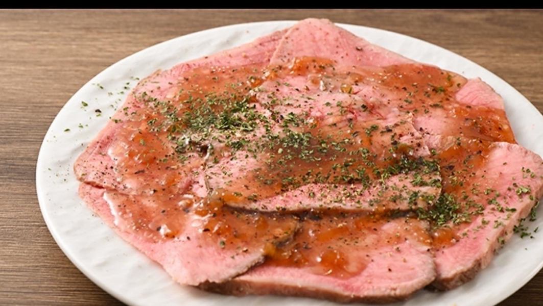 当店イチオシ！牛タンカルパッチョ
