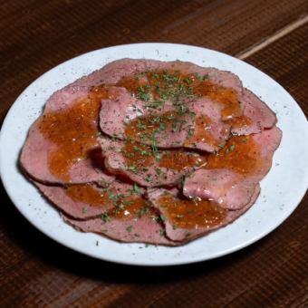 牛タンカルパッチョ