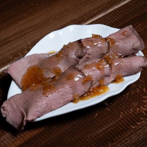 牛タン肉寿司握り