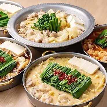 A variety of soups