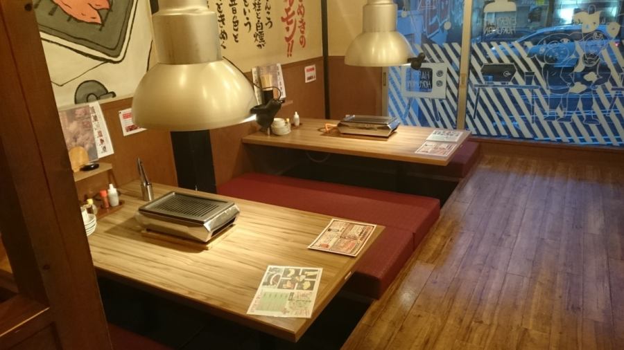 Please relax in the sunken kotatsu seat♪