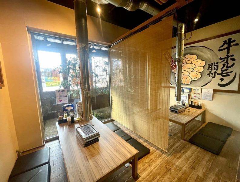 半個室完備してます