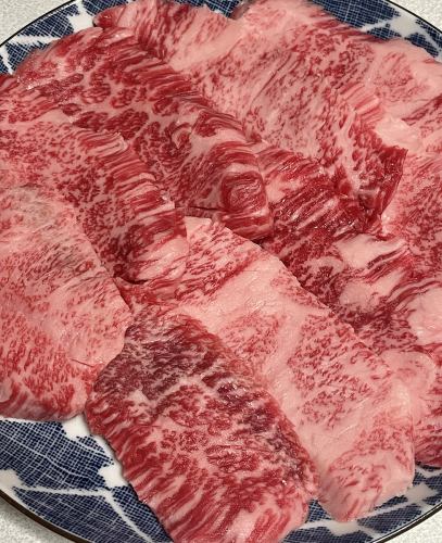 黒毛牛上カルビ（タレ・塩）