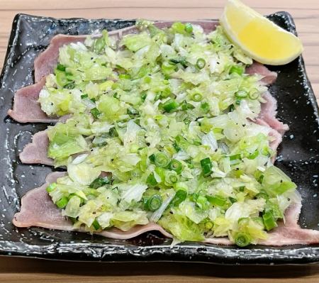 ネギ塩盛りタン