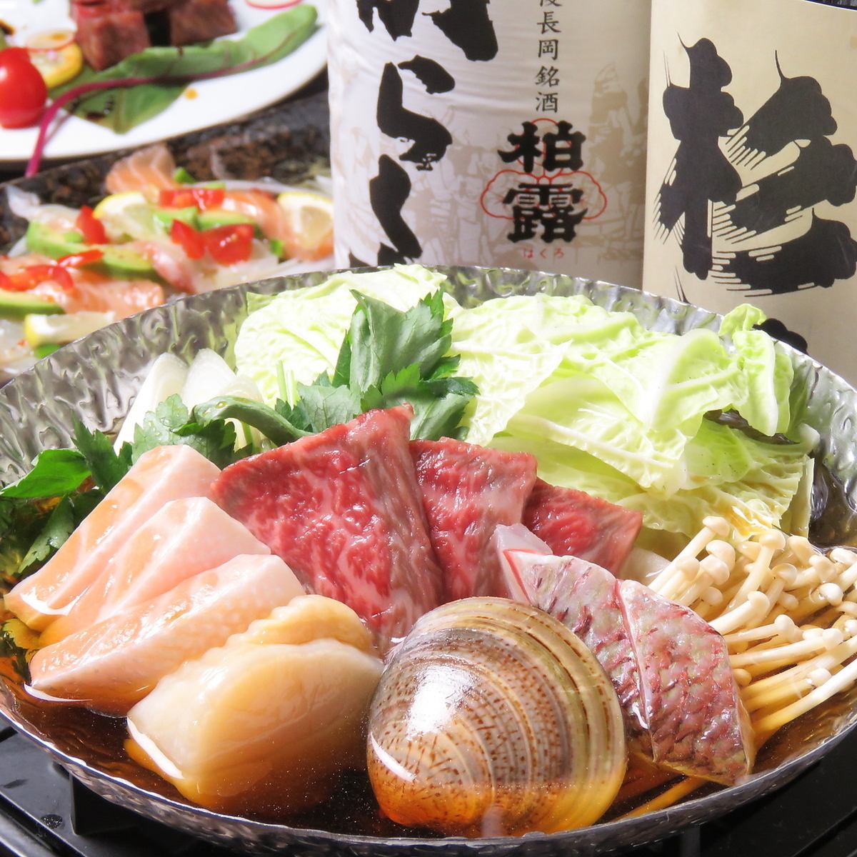 各種宴会におすすめコース多数有！獲れたてが美味しい海鮮鍋も！
