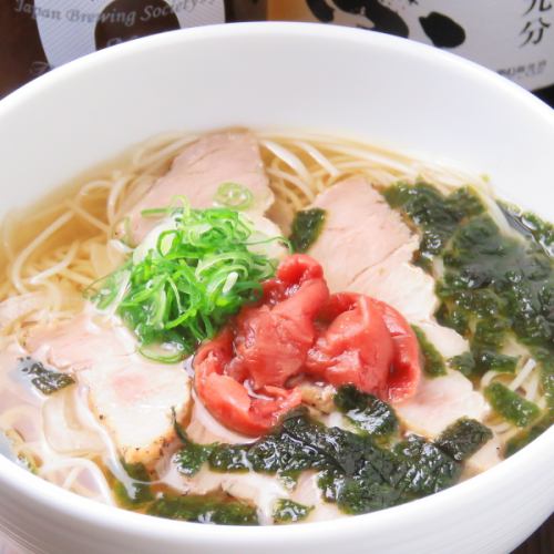 名物　梅肉にゅう麺