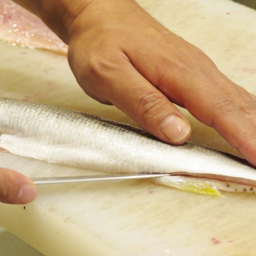 職人技が光る！ひとつひとつ丁寧に捌かれた鮮魚が絶品☆