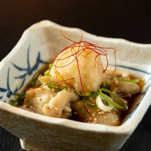 鶏皮ぽんず