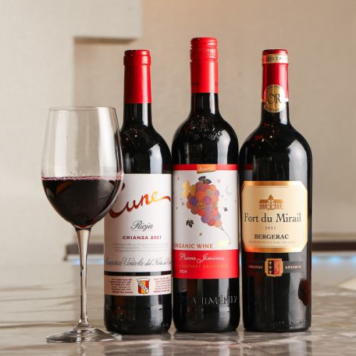 料理に合うドリンク多彩