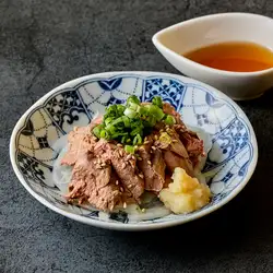 比内地鶏レバ刺し