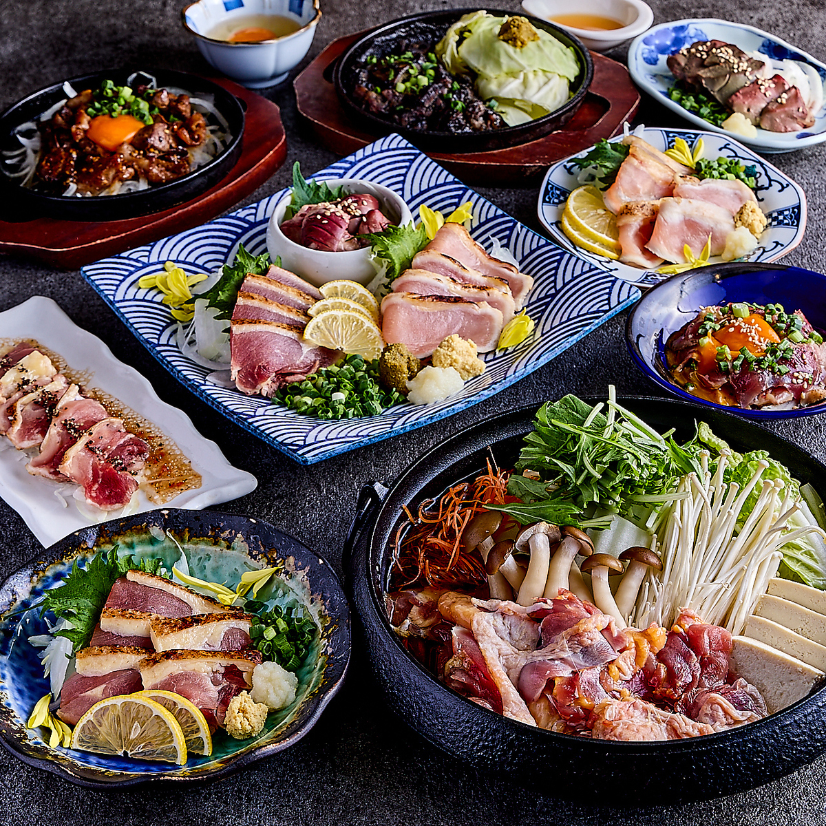 【NEWOPEN】自慢の厳選地鶏料理を多数ご用意♪