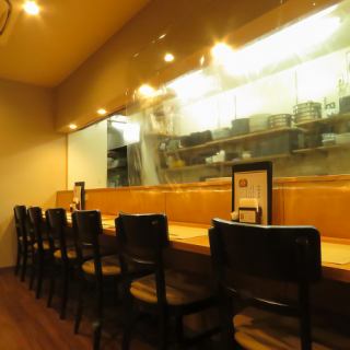 【カウンター：1名×6】