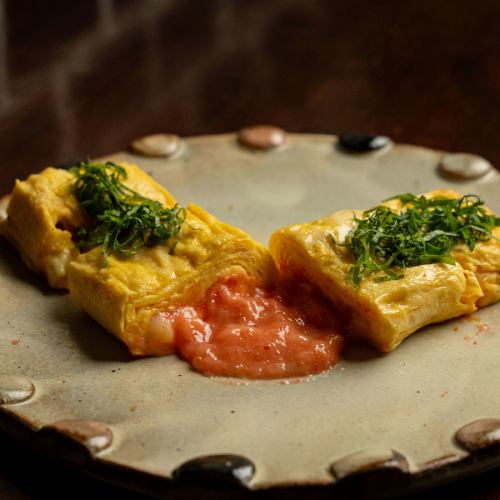 明太チーズINだし巻き