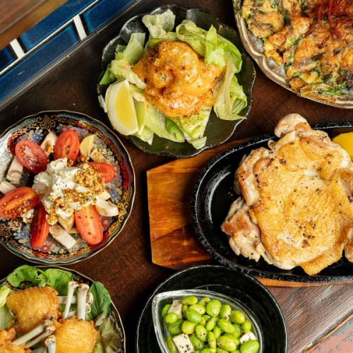 こだわり抜いた鉄板焼の創作料理