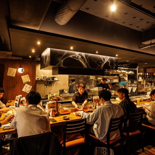 オープンキッチン&半個室