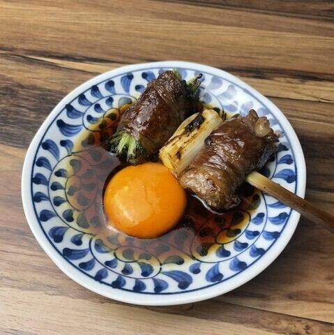 名物!!和牛すき焼き串