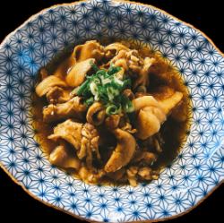 カレーもつ煮