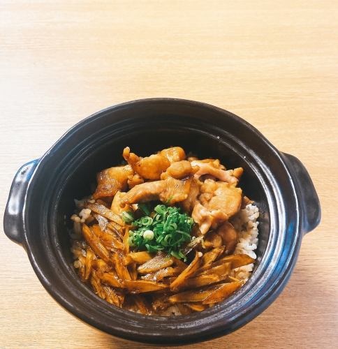 鶏ごぼう土鍋ご飯