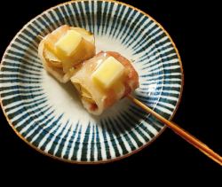 新じゃがバター豚バラ巻き