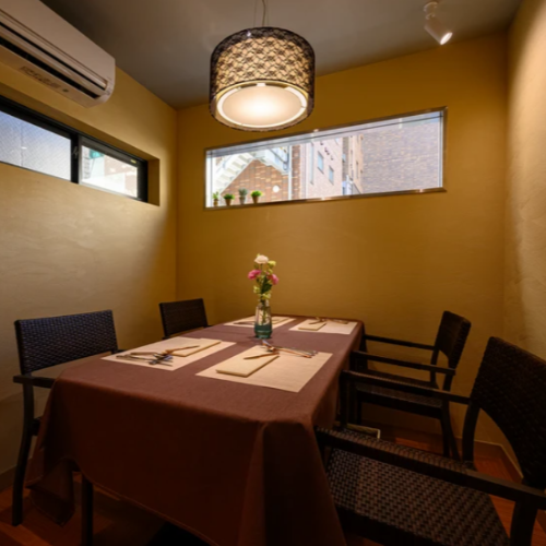 Private table seating is also available.