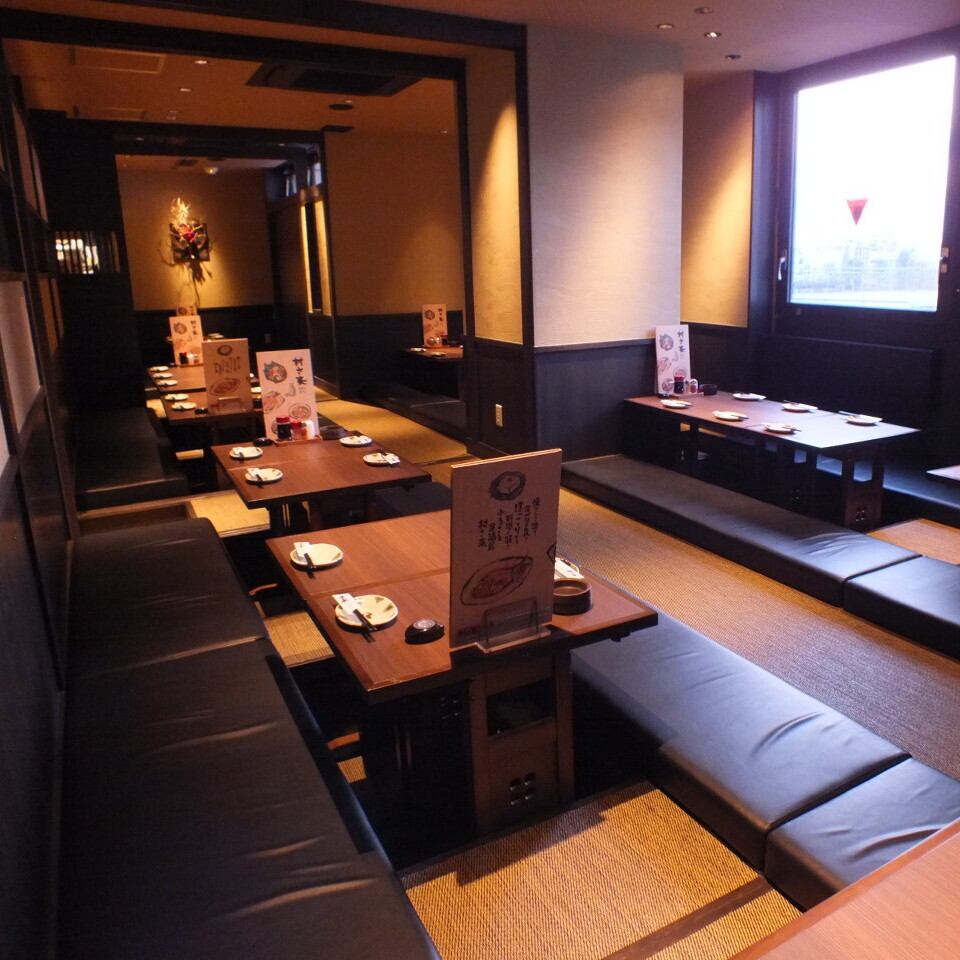 配备舒适的下沉式暖桌,是举办宴会的理想场所!