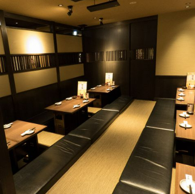 距离中野站步行仅需1分钟!私人榻榻米包间最多可容纳60人。