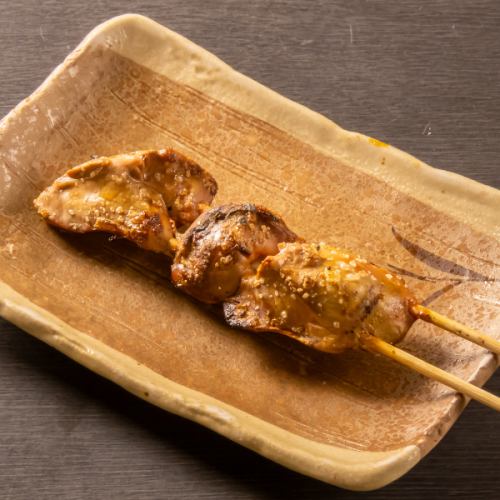 地鶏レバー串焼き
