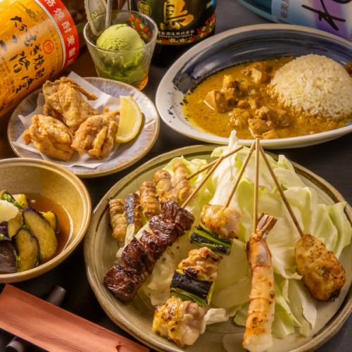 明り家人気メニューを詰め込んだコース!