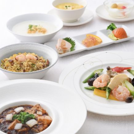 Lunch course "Jasmine" available only between 11:00 and 11:30