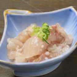 白身魚塩こうじ和え