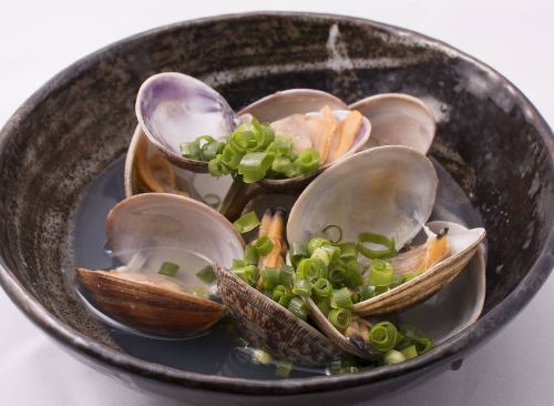 あさり酒蒸し