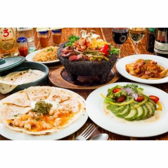【月~木限定コース!!】中野スーパーバリューコース 2時間飲み放題付