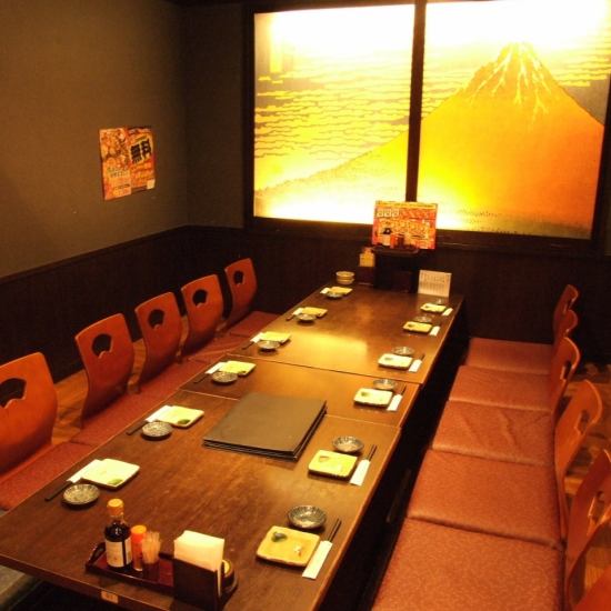 Plenty of private room space to suit the number of people♪Private rooms available according to the number of people★