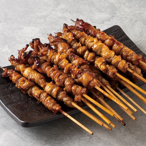 鶏皮巻き串