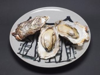 구이 3개 Grilled Oysters (3pieces)